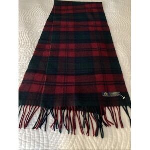 London House Old Money  100% Superfine Lambs wool Scarf Made in Scotland